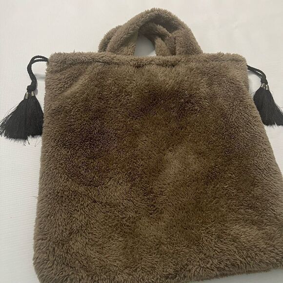 BAG GRAPHIC ANIMALS TASSEL‎ DRAWSTRING - Picture 2 of 11